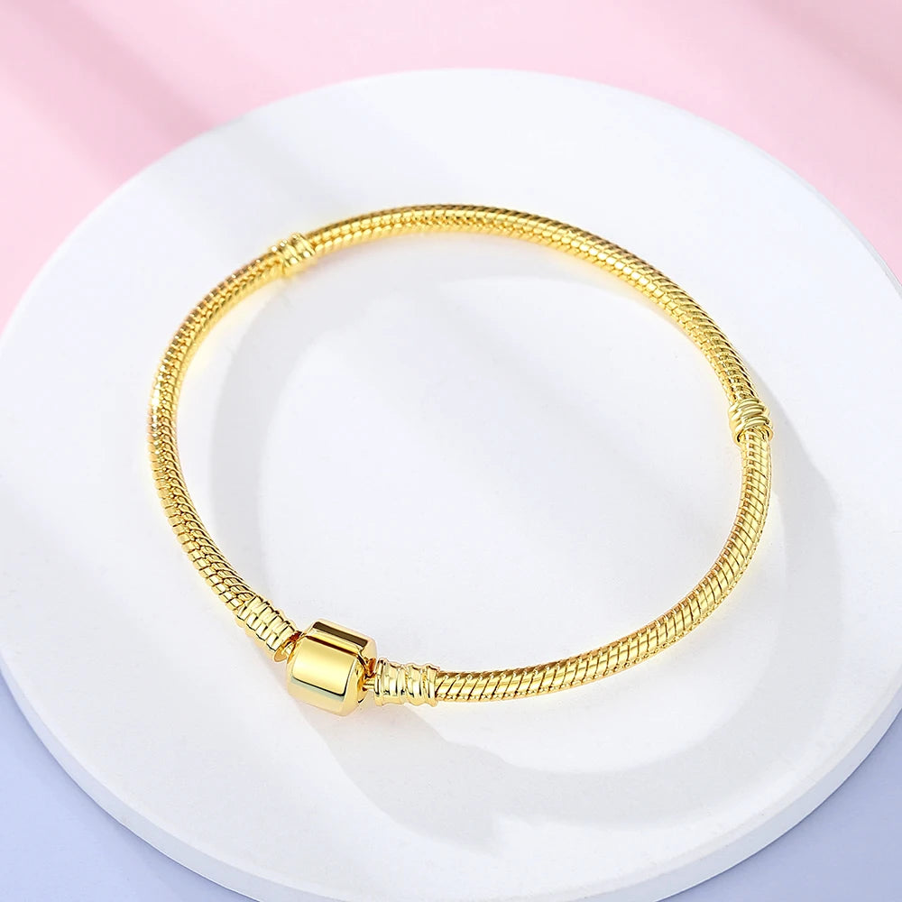 Danturn 925 Sterling Silver Bracelets Crown Butterfly Bus Sisterly Love Cherry Bracelets Women Bracelets Fashion Charm Bracelets