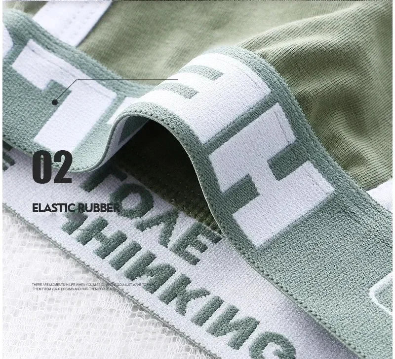 Men's Underwear Boxer Shorts Sexy Panties Cotton Boxers Sports Comfort Man Underpants Shorts Homme U Convex Lingerie PD3205