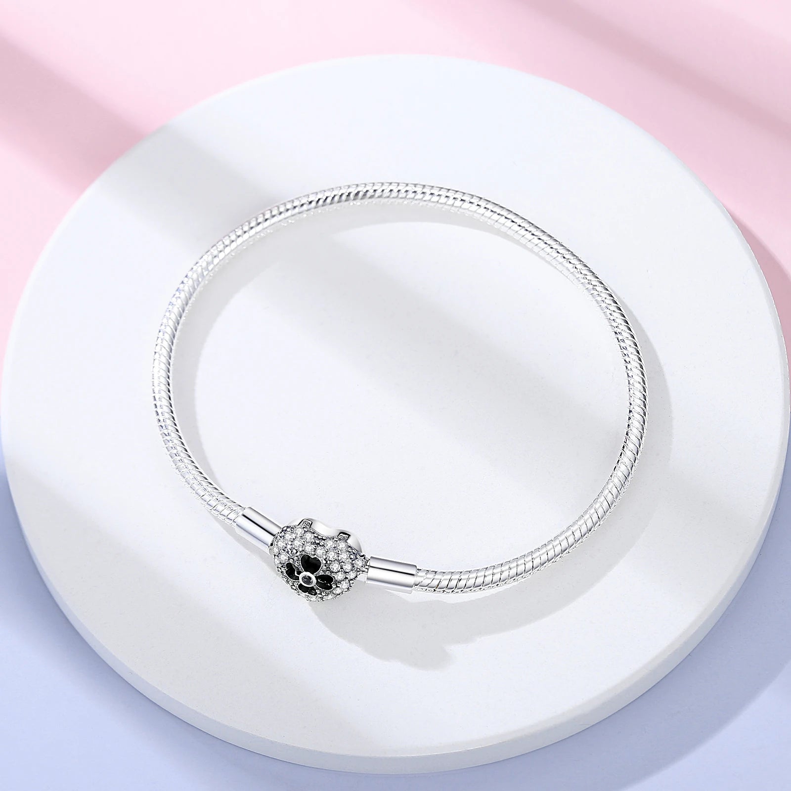 Danturn 925 Sterling Silver Bracelets Crown Butterfly Bus Sisterly Love Cherry Bracelets Women Bracelets Fashion Charm Bracelets