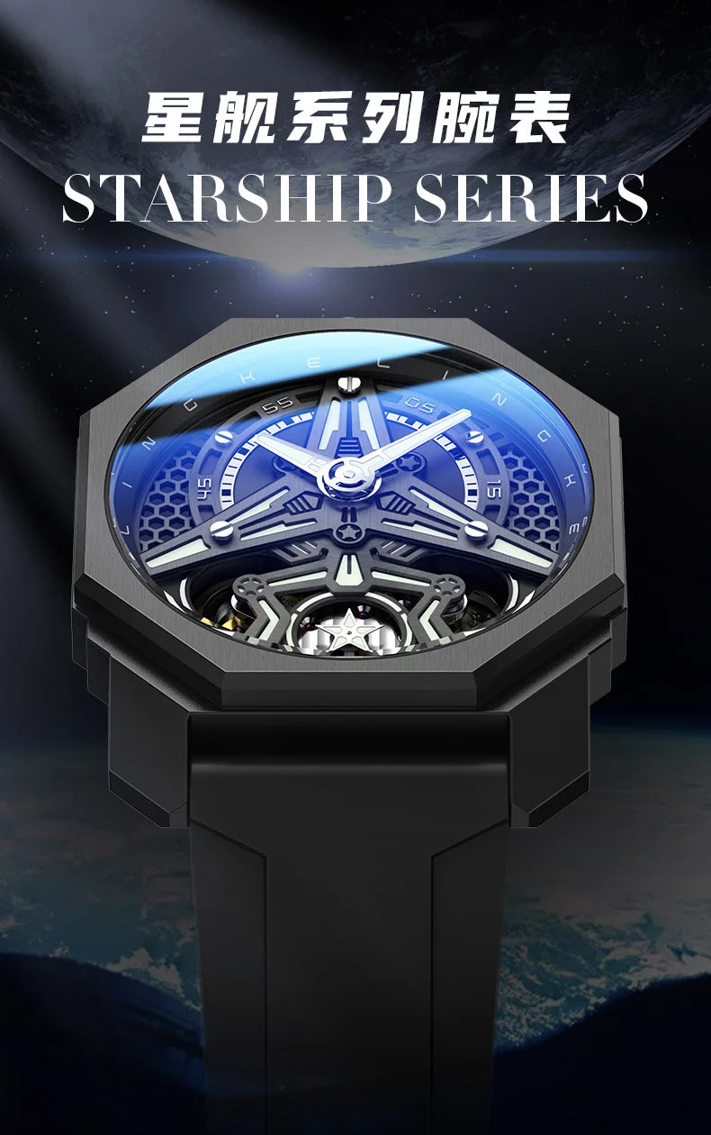 PAGANI DESIGNS Mens Mechanical Watch Luxury Sports Automatic Watches for Men Stainless Steel Waterproof Wristwatch Reloj montres