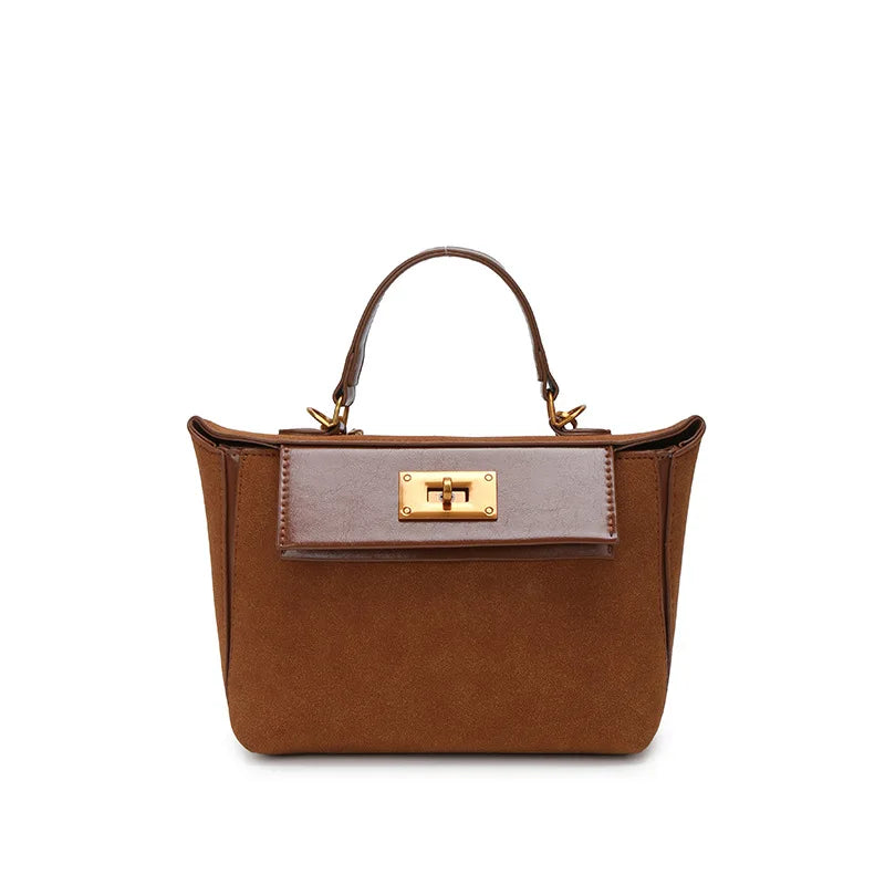 Handbag - A Niche High-end, Women's Single-shoulder Crossbody Bag for Daily Commutes. 2025 New Model - Large Capacity Kelly Bag.