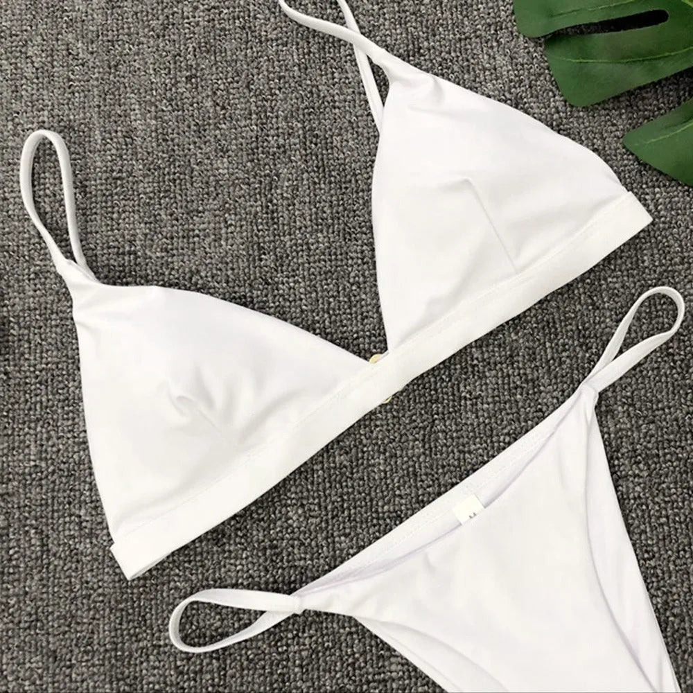 Bikinis Sexy Women'S Trendy Swimwear Swimsuit Bathing Suits Push Up Bra Swimwear Female Bathing Suit Beachwear Bikini Set
