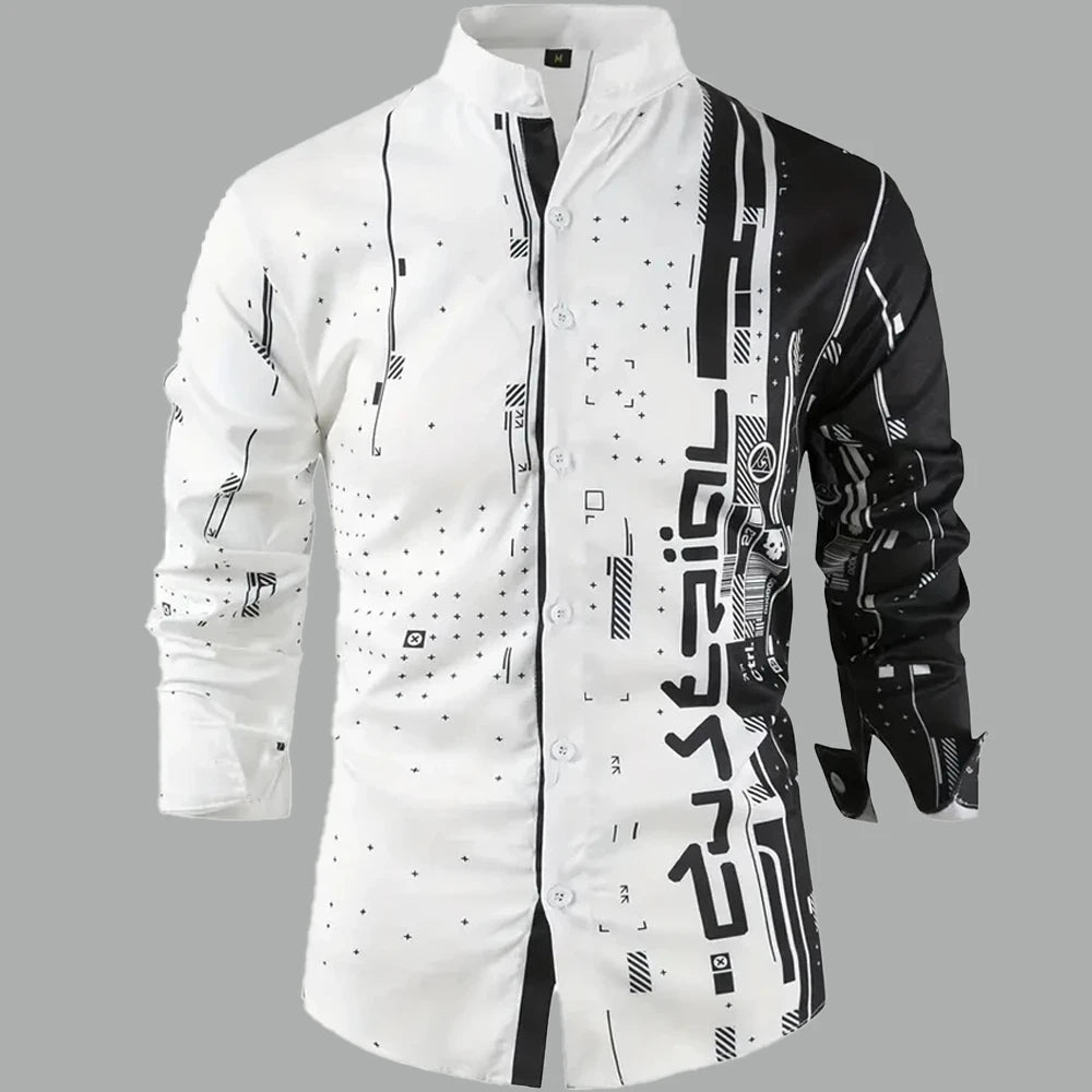 Men's Long Sleeve Shirt Casual Shirt High Quality Men's Clothing Work Travel Fashion Design Sense Men's Clothing 2024 New Tops