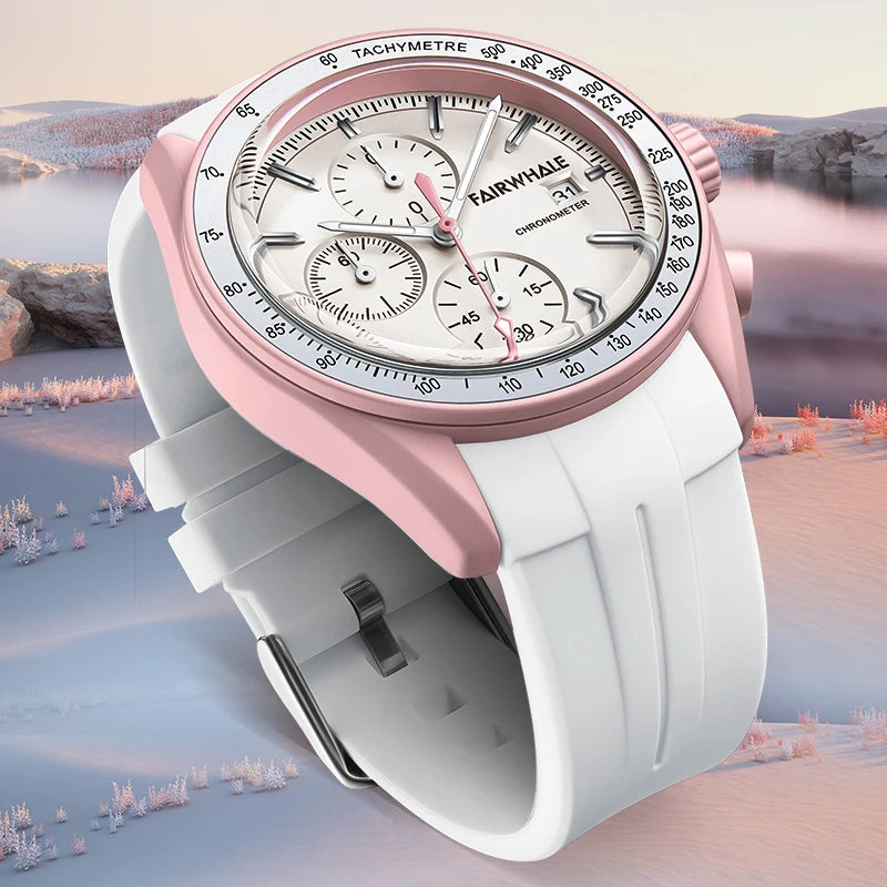 2025 New Design Planet Men Watches Waterproof Rubber Strap Quartz Movement montres hommes