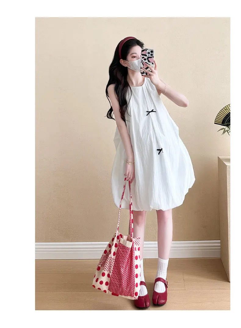 Pregnant Women's Clothing 2025 Summer New Loose and Fashionable Temperament Age Reducing Dress