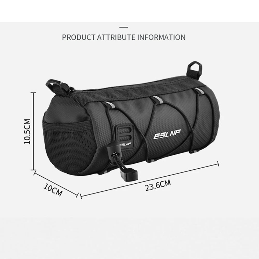 bicycle bag for driving, waterproof storage bag, outdoor cycling, large capacity bike first bag, mountain bike front bag