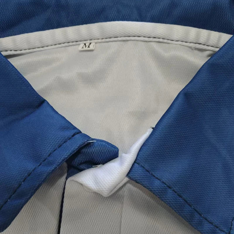 Spring Autumn Men Clothes Long Sleeve Business Casual Golf Polo Shirt Men Clothes Sport Pure Color Big Pocket Polo T Shirt Tops