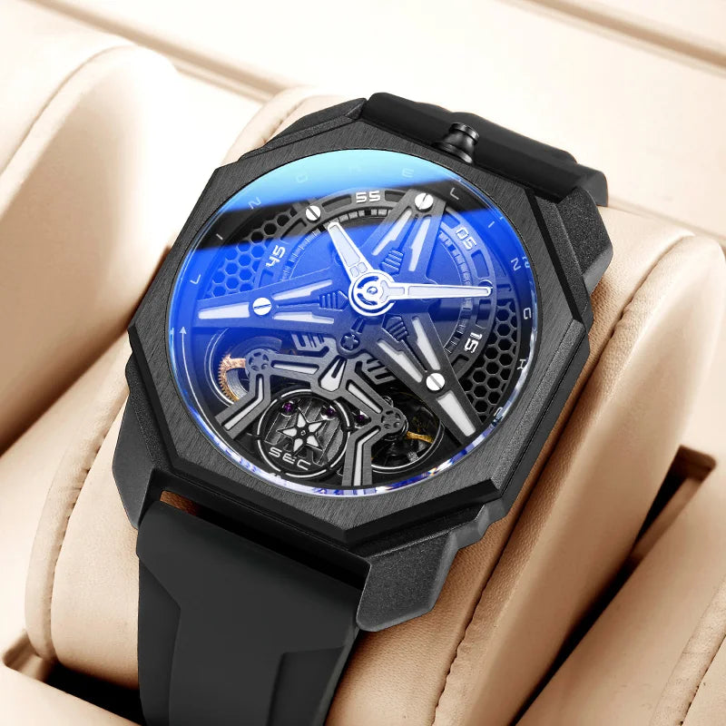 PAGANI DESIGNS Mens Mechanical Watch Luxury Sports Automatic Watches for Men Stainless Steel Waterproof Wristwatch Reloj montres