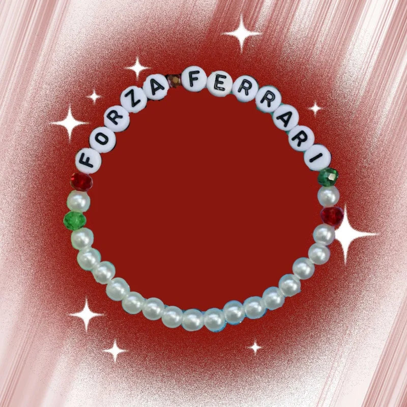 handmade F1 Team Bracelets |  Friendship Bracelets