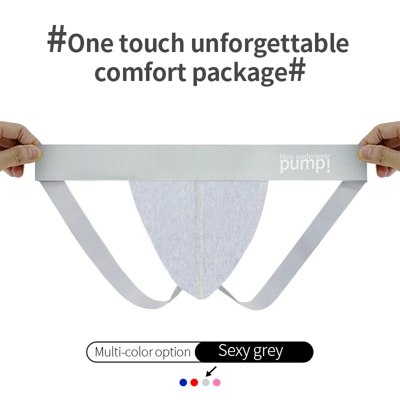 1 PCS MP Fashion Cotton Men's Thong And G String Man Underpants Quick Dry Tanga Gay Sexy Men Underwear Jockstrap Panties Male