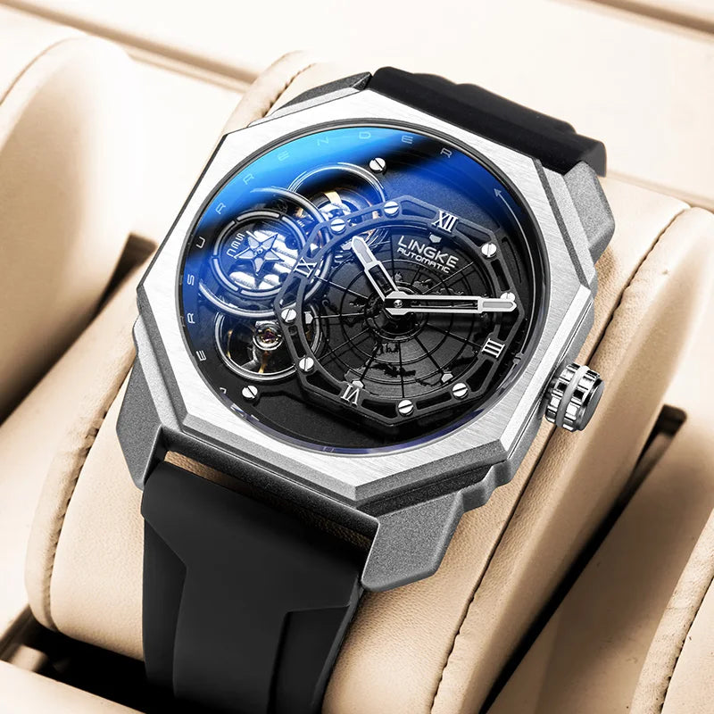 PAGANI DESIGNS Mens Mechanical Watch Luxury Sports Automatic Watches for Men Stainless Steel Waterproof Wristwatch Reloj montres