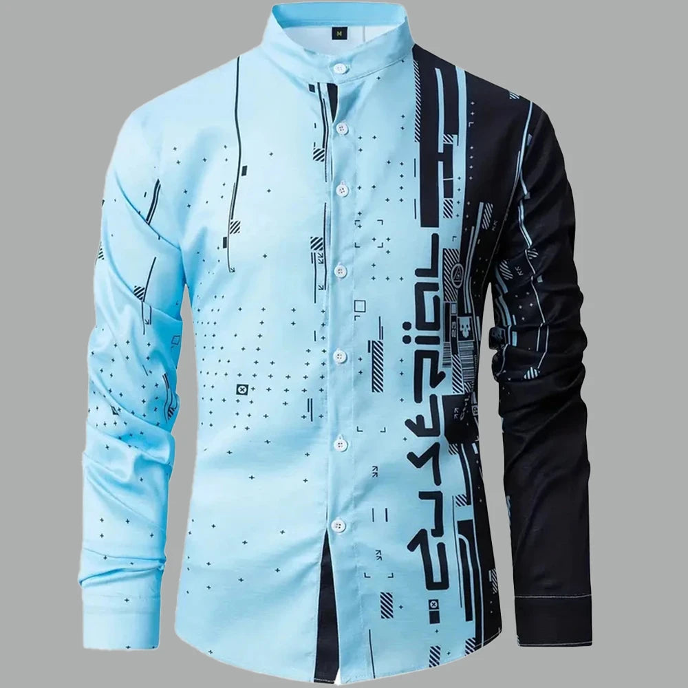 Men's Long Sleeve Shirt Casual Shirt High Quality Men's Clothing Work Travel Fashion Design Sense Men's Clothing 2024 New Tops