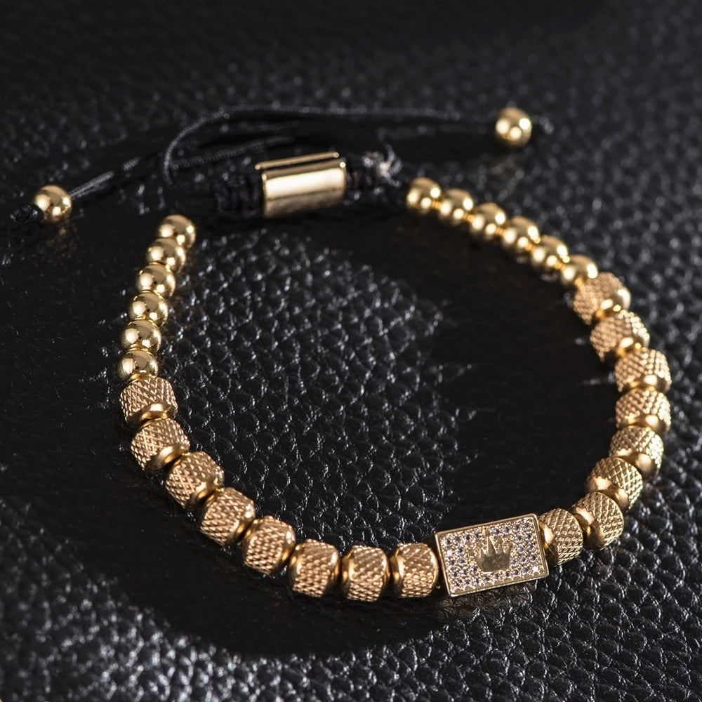 Trendy customized Bracelets Men Jewelry braid Bracelets DR0606