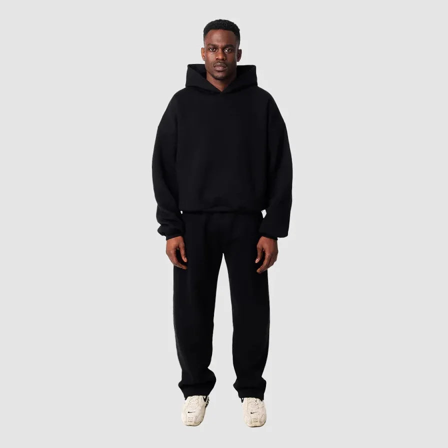 Y2k Tracksuit Men Clothes 2025 New Solid Color Hoodie Mens Pullover Sweatshirt Fashion Harajuku Hoodies Sweatpants Streetwear
