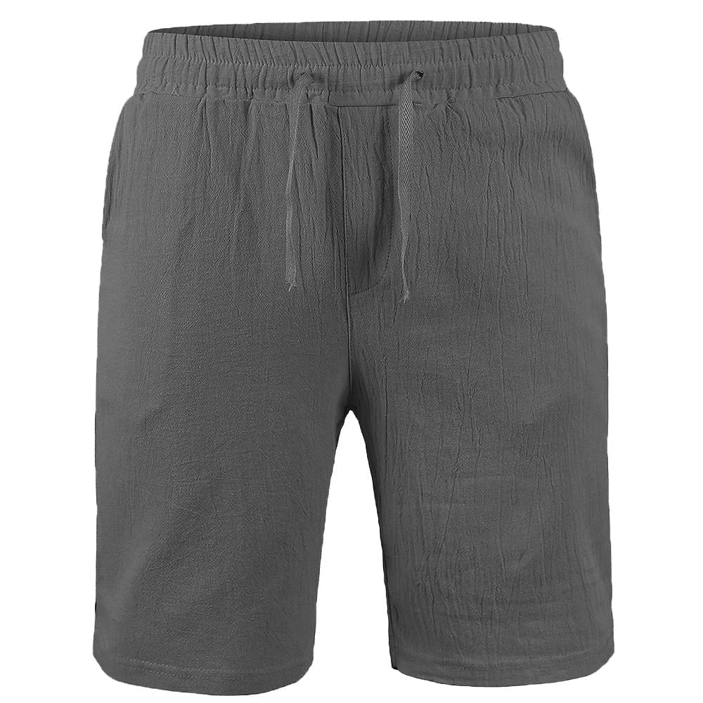 Men's Casual Solid Color Shorts Summer Breathable Fitness Jogging Sport Short Fashion Beach Shorts Men Clothes