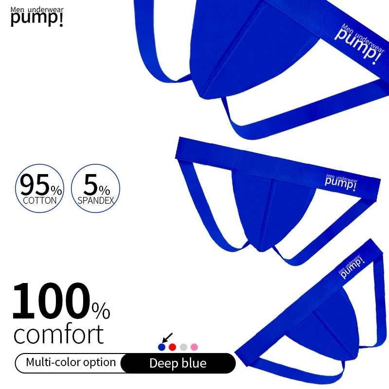 1 PCS MP Fashion Cotton Men's Thong And G String Man Underpants Quick Dry Tanga Gay Sexy Men Underwear Jockstrap Panties Male