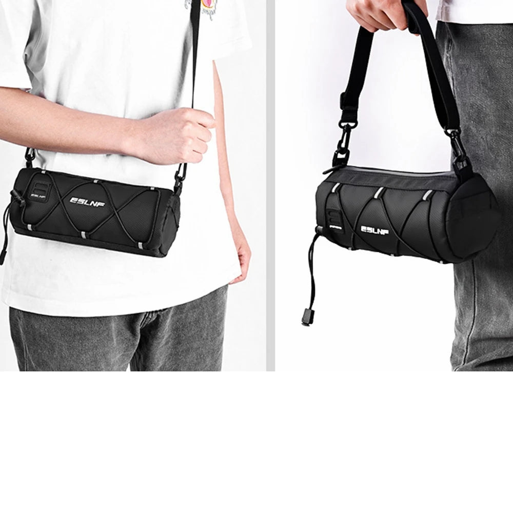 bicycle bag for driving, waterproof storage bag, outdoor cycling, large capacity bike first bag, mountain bike front bag