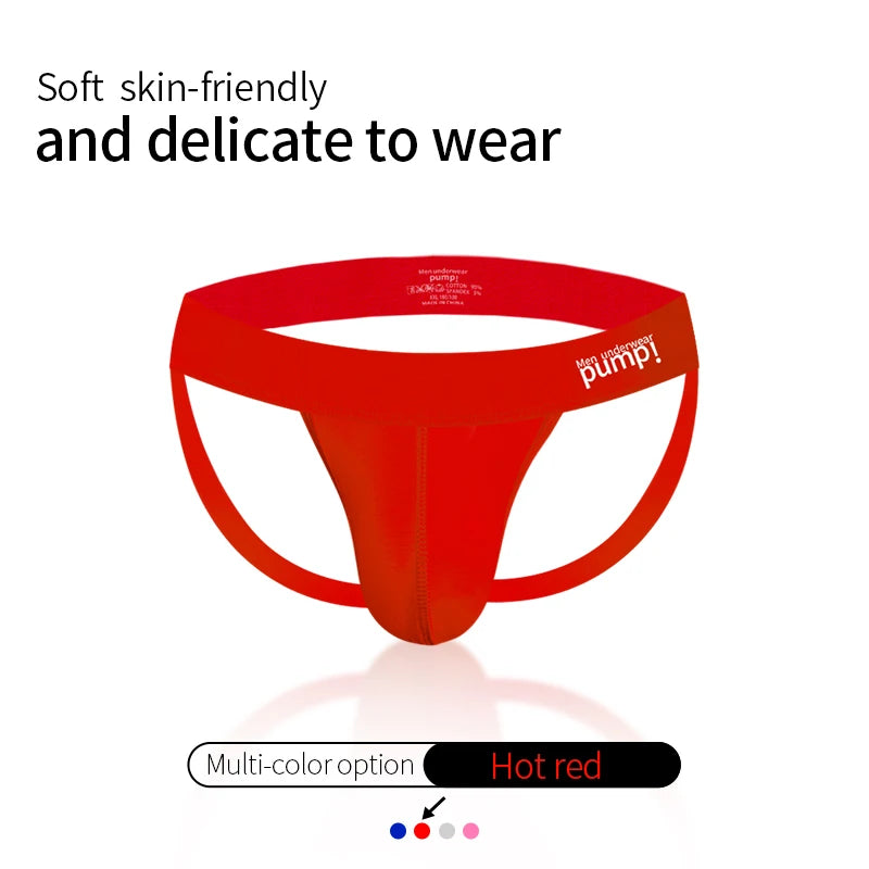 1 PCS MP Fashion Cotton Men's Thong And G String Man Underpants Quick Dry Tanga Gay Sexy Men Underwear Jockstrap Panties Male