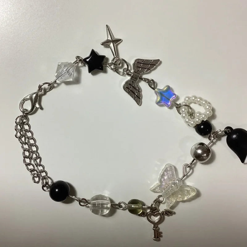 Gojo and Geto matching bracelets, couple bracelets, couple gifts,jujutsu kaisen, gojo geto, magnetic bracelets