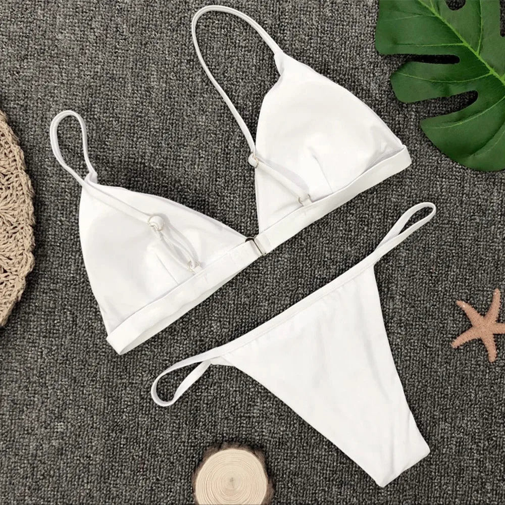 Bikinis Sexy Women'S Trendy Swimwear Swimsuit Bathing Suits Push Up Bra Swimwear Female Bathing Suit Beachwear Bikini Set