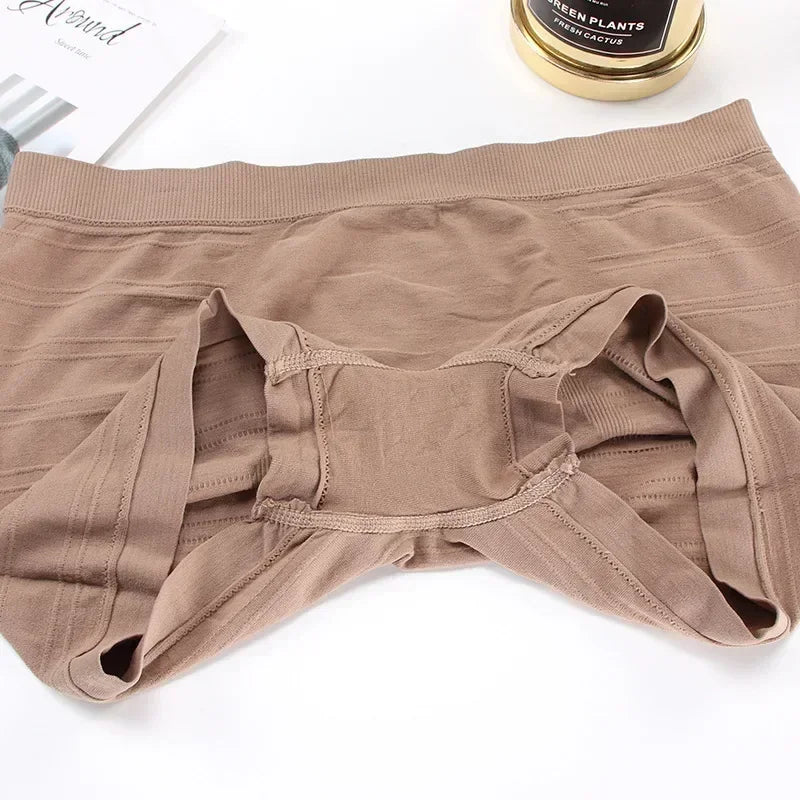 Men's Panties Elasticity Breathable Underwear Thin Boxers Sexy Trunk Boxer Comfortable Seamless Man Underpants Shorts