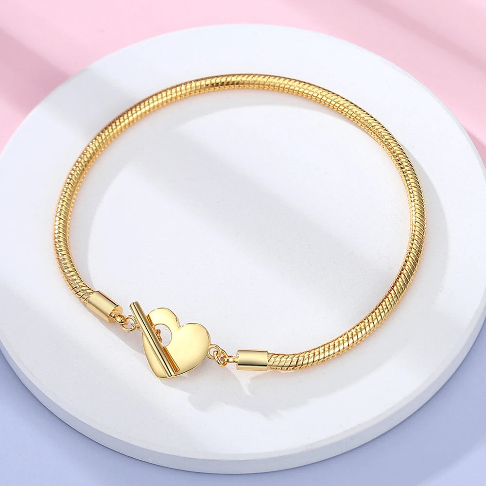 Danturn 925 Sterling Silver Bracelets Crown Butterfly Bus Sisterly Love Cherry Bracelets Women Bracelets Fashion Charm Bracelets