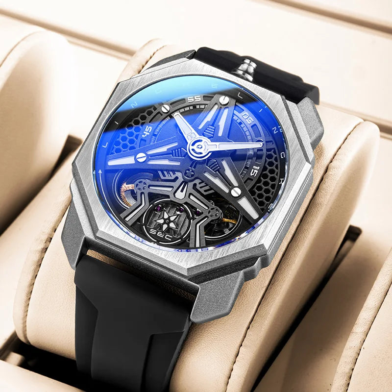 PAGANI DESIGNS Mens Mechanical Watch Luxury Sports Automatic Watches for Men Stainless Steel Waterproof Wristwatch Reloj montres