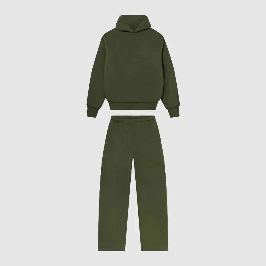 Y2k Tracksuit Men Clothes 2025 New Solid Color Hoodie Mens Pullover Sweatshirt Fashion Harajuku Hoodies Sweatpants Streetwear