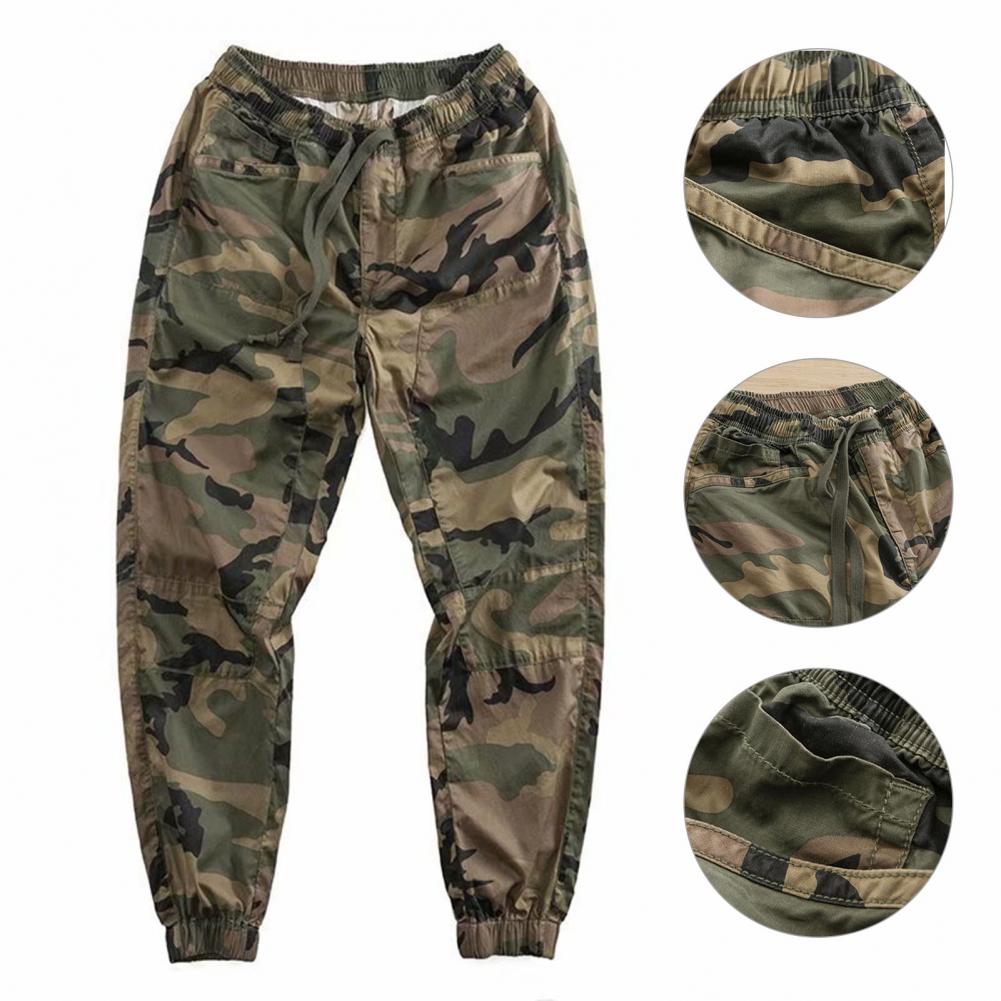 Cargo Pants Mens Summer Cotton Trousers Men Sweatpants Stretch Camouflage Casual Pants cargo Pants Streetwear Male штаны мужские