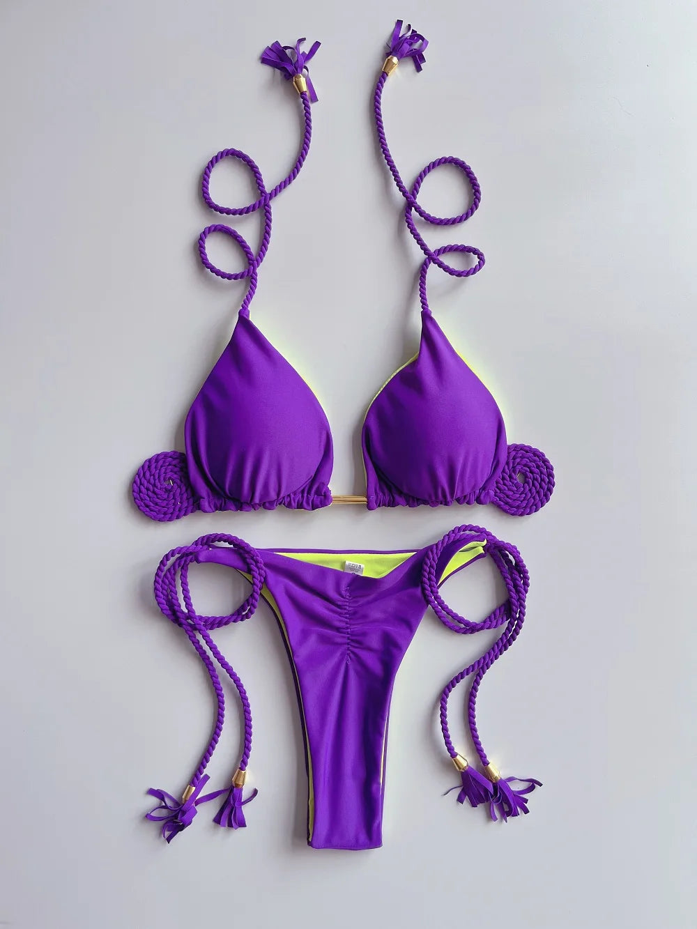 Bikinis Sexy Bikini Set 2023 Swimsuit Women Hollow out Swimwear Adjustable String Biquini Push Up Female Beachwear