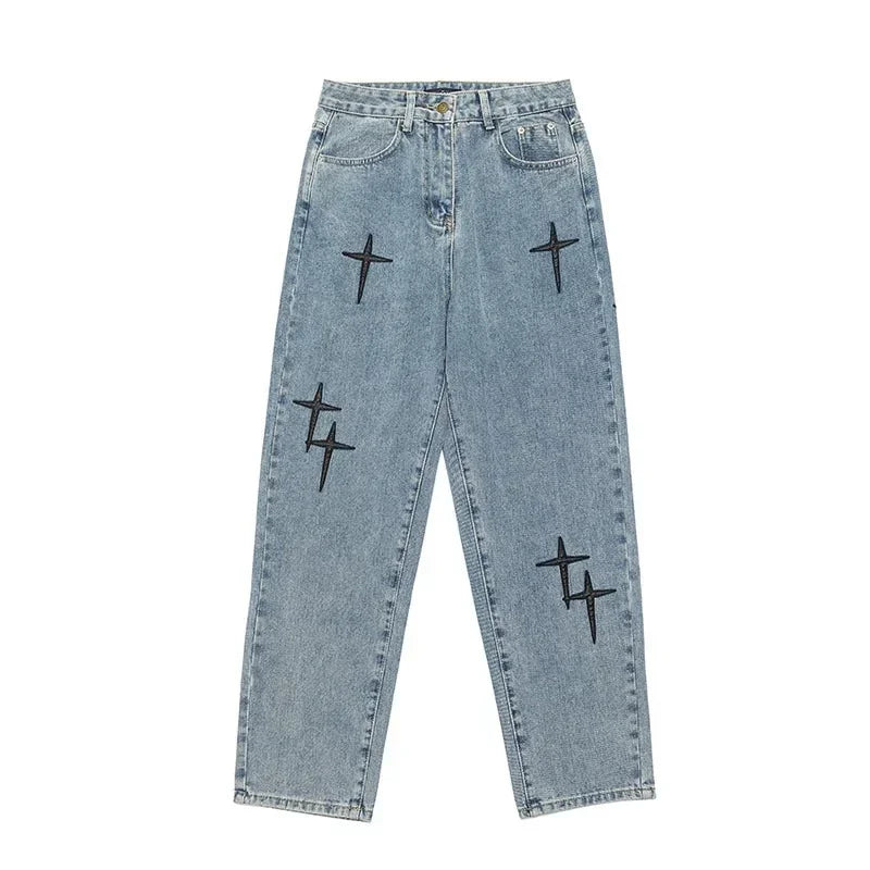 Wide Leg Cargo Pants men Streetwear Baggy men Jeans pants Fashion Straight Male men Clothing streetwear cargo pants y2k clothes