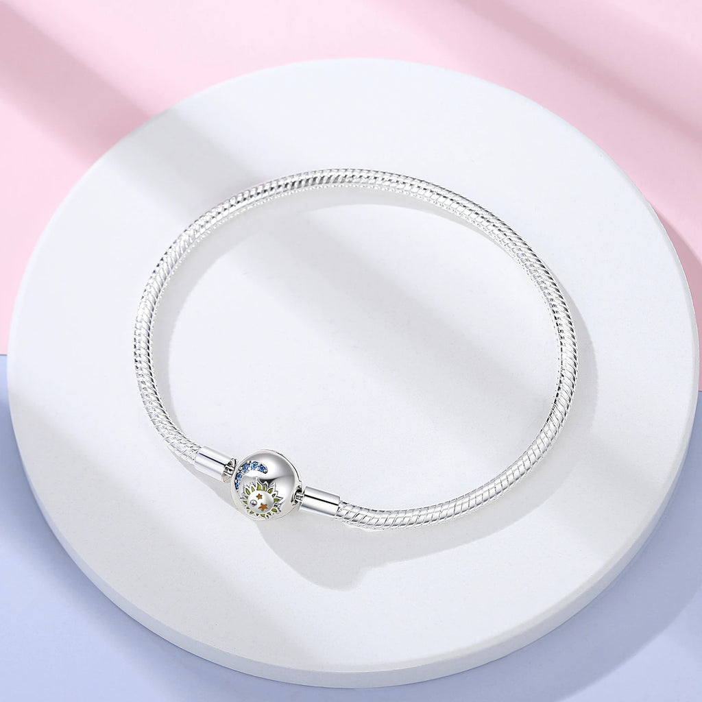 Danturn 925 Sterling Silver Bracelets Crown Butterfly Bus Sisterly Love Cherry Bracelets Women Bracelets Fashion Charm Bracelets