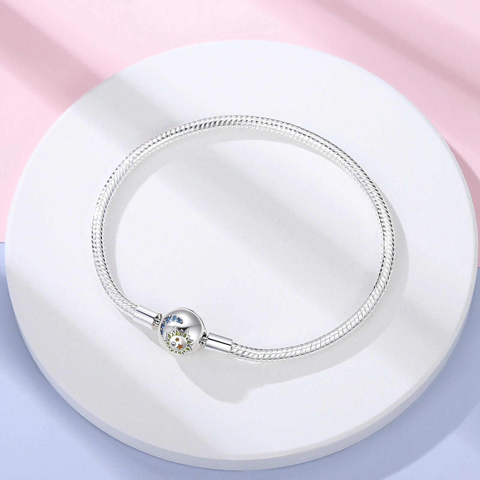 Danturn 925 Sterling Silver Bracelets Crown Butterfly Bus Sisterly Love Cherry Bracelets Women Bracelets Fashion Charm Bracelets