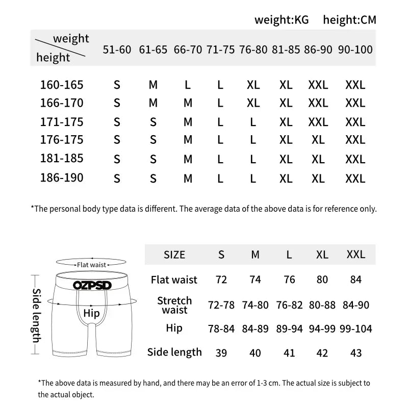 ETHIKA 1Pcs Men Underwear Boxers Breathable Mesh Crotch Man Underpants Mens Panties Plus Size Printed Men's Boxershorts Trunks
