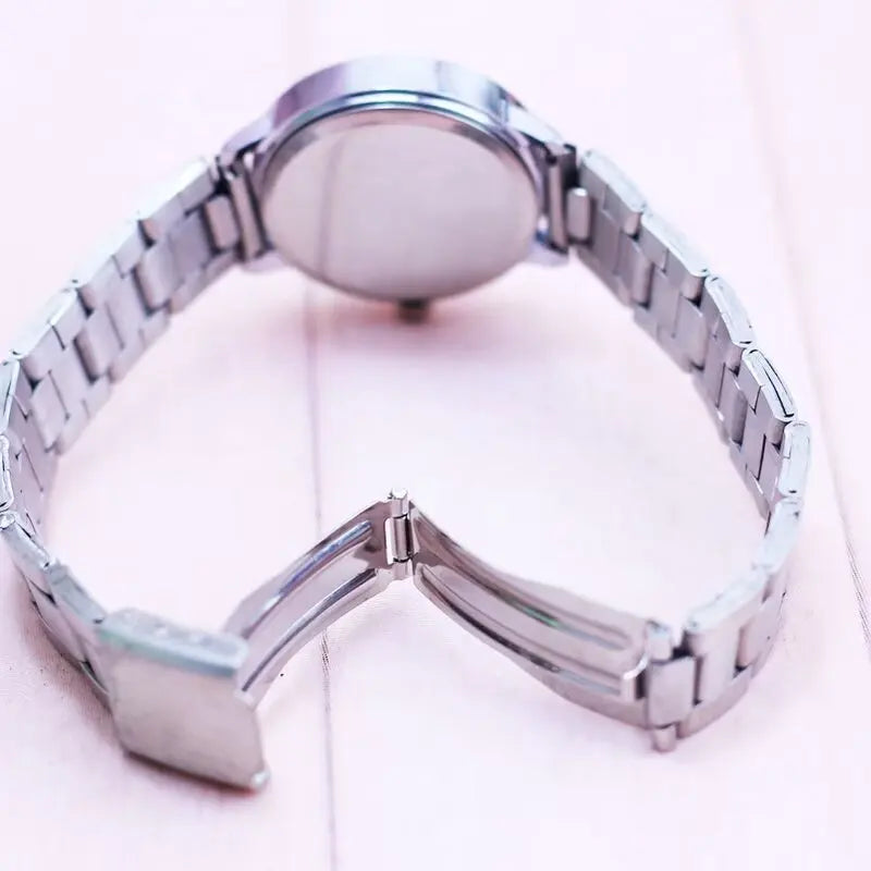 New Children's Boys Girls Watches Stainless Steel Students Quartz Adult Watch Birthday Gift Relojes Montres Kol Kaati