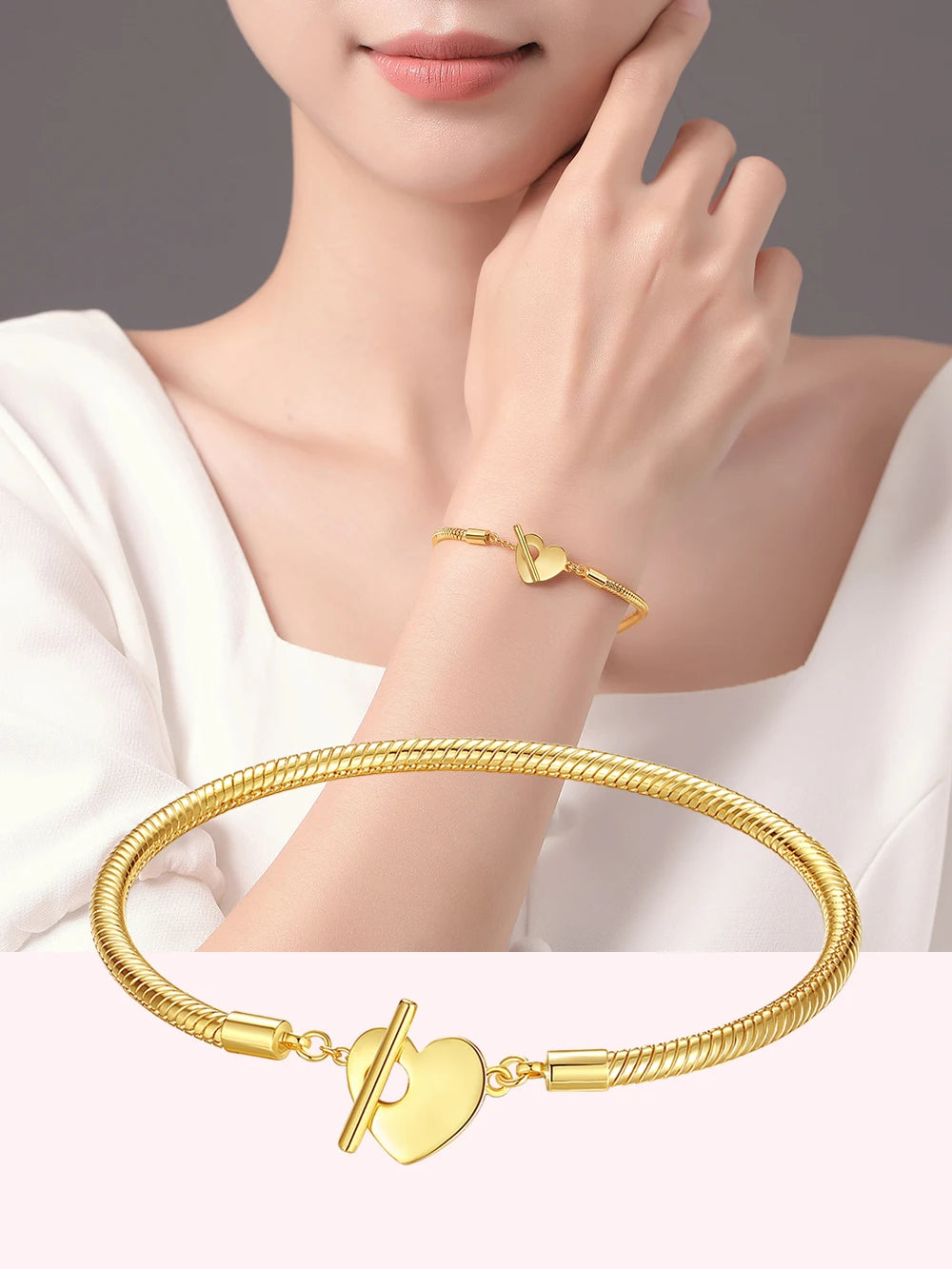 Danturn 925 Sterling Silver Bracelets Crown Butterfly Bus Sisterly Love Cherry Bracelets Women Bracelets Fashion Charm Bracelets