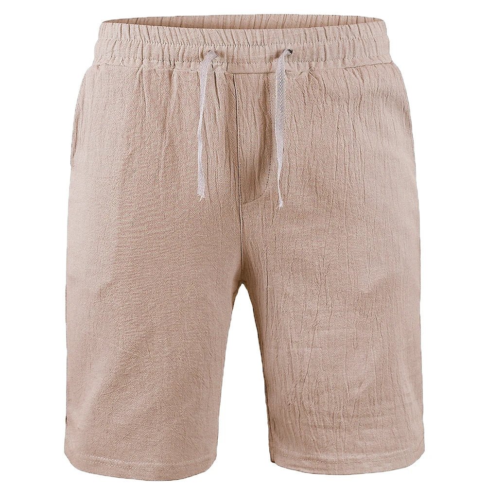 Men's Casual Solid Color Shorts Summer Breathable Fitness Jogging Sport Short Fashion Beach Shorts Men Clothes