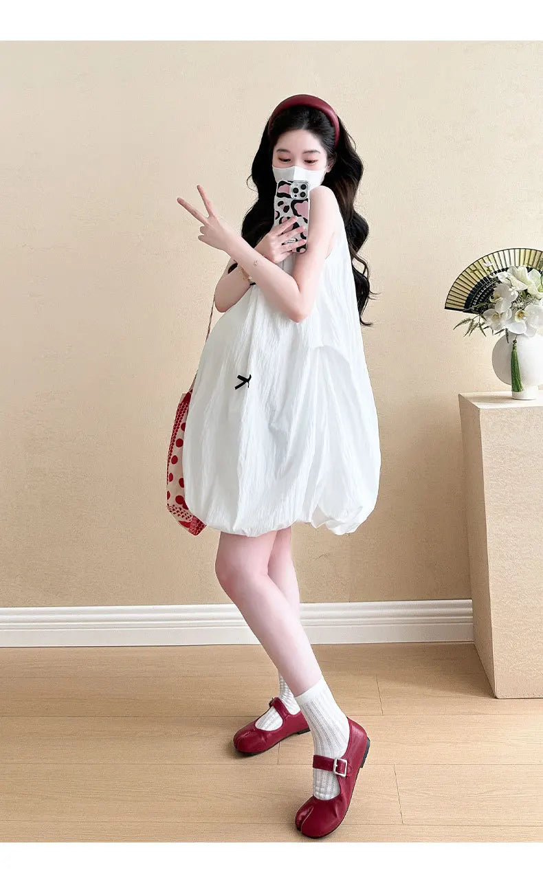 Pregnant Women's Clothing 2025 Summer New Loose and Fashionable Temperament Age Reducing Dress