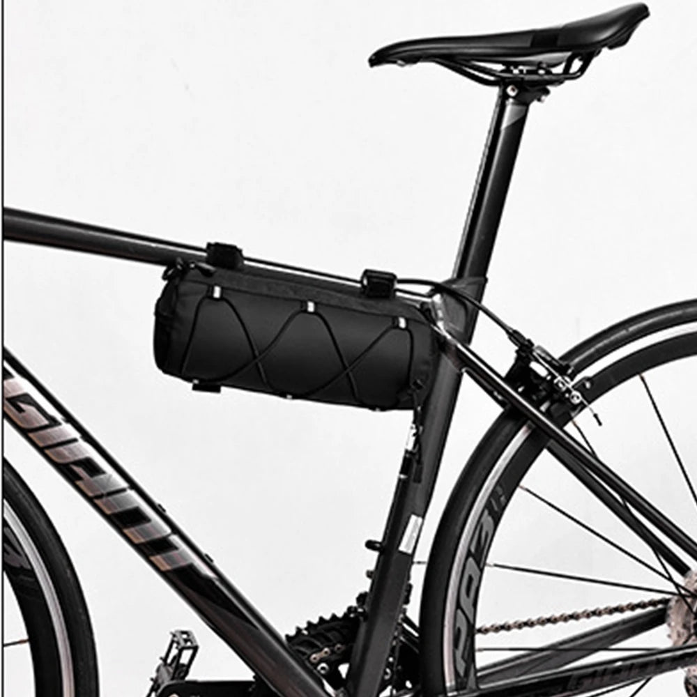 bicycle bag for driving, waterproof storage bag, outdoor cycling, large capacity bike first bag, mountain bike front bag