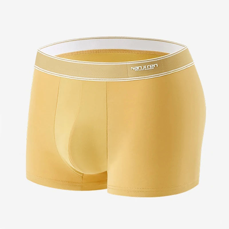 4Pcs Boxer Shorts Men's Underwear Sexy Panties Cotton Boxers Man Underpants Male Shorts Homme U Convex Lingerie Wholesale Lots