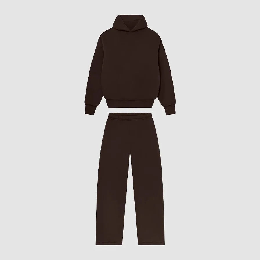 Y2k Tracksuit Men Clothes 2025 New Solid Color Hoodie Mens Pullover Sweatshirt Fashion Harajuku Hoodies Sweatpants Streetwear