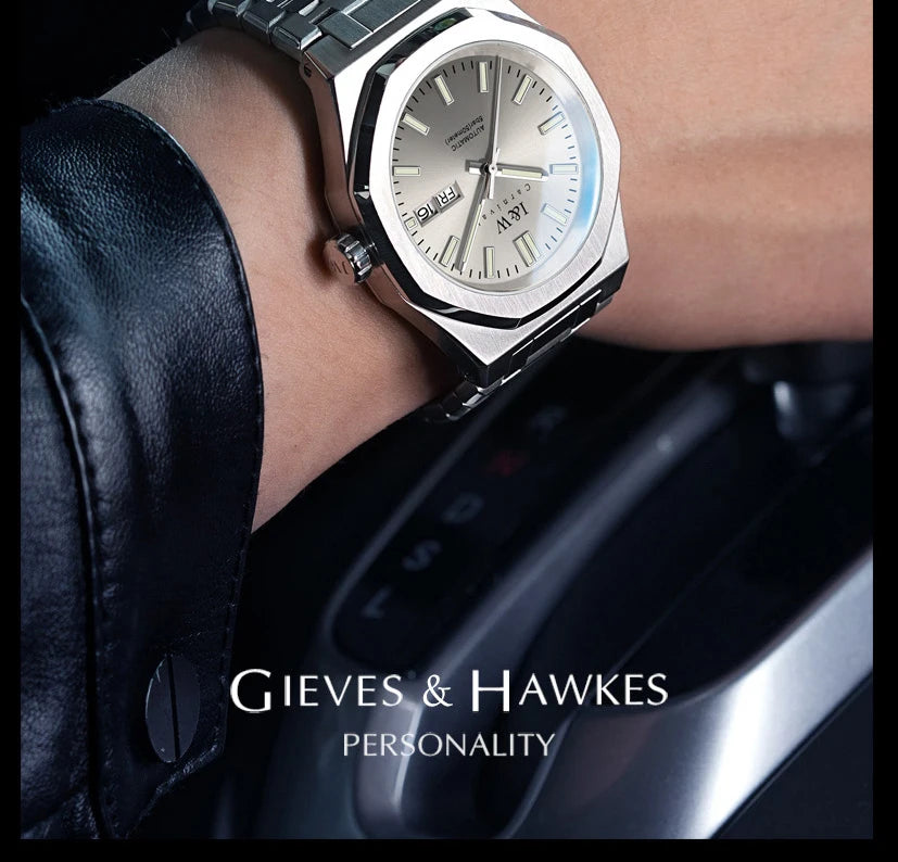 SEIKO NH36A Mechanical Watches for Man Luxury Brand IW CARNIVAL Watch Automatic Sapphire Luminous 5bar Waterproof Montres Hommes