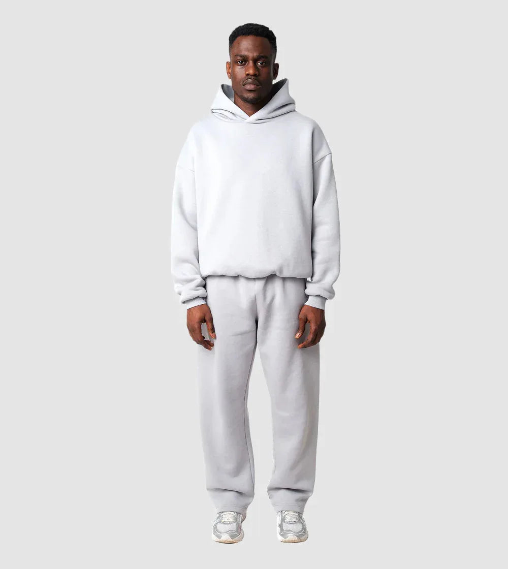 Y2k Tracksuit Men Clothes 2025 New Solid Color Hoodie Mens Pullover Sweatshirt Fashion Harajuku Hoodies Sweatpants Streetwear