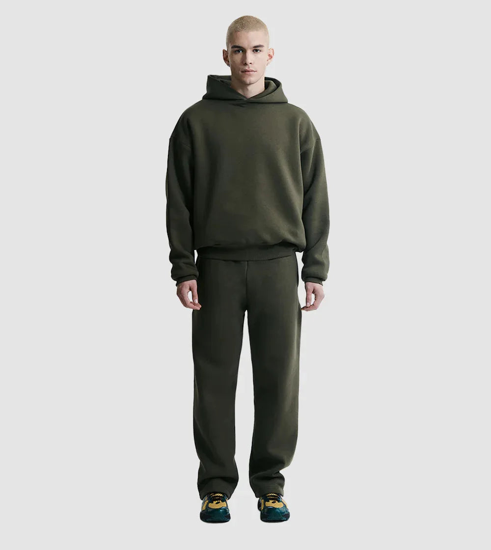 Y2k Tracksuit Men Clothes 2025 New Solid Color Hoodie Mens Pullover Sweatshirt Fashion Harajuku Hoodies Sweatpants Streetwear