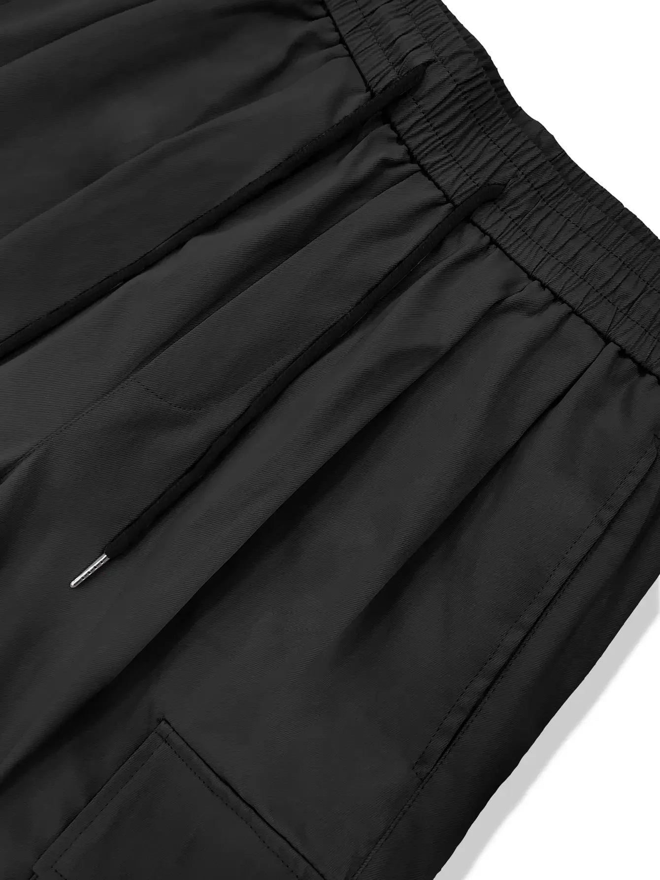 Classic Design Multi Flap Pockets Cargo Pants Men's Loose Fit Drawstring Cargo Pants For Skateboarding Street Outdoor Camping