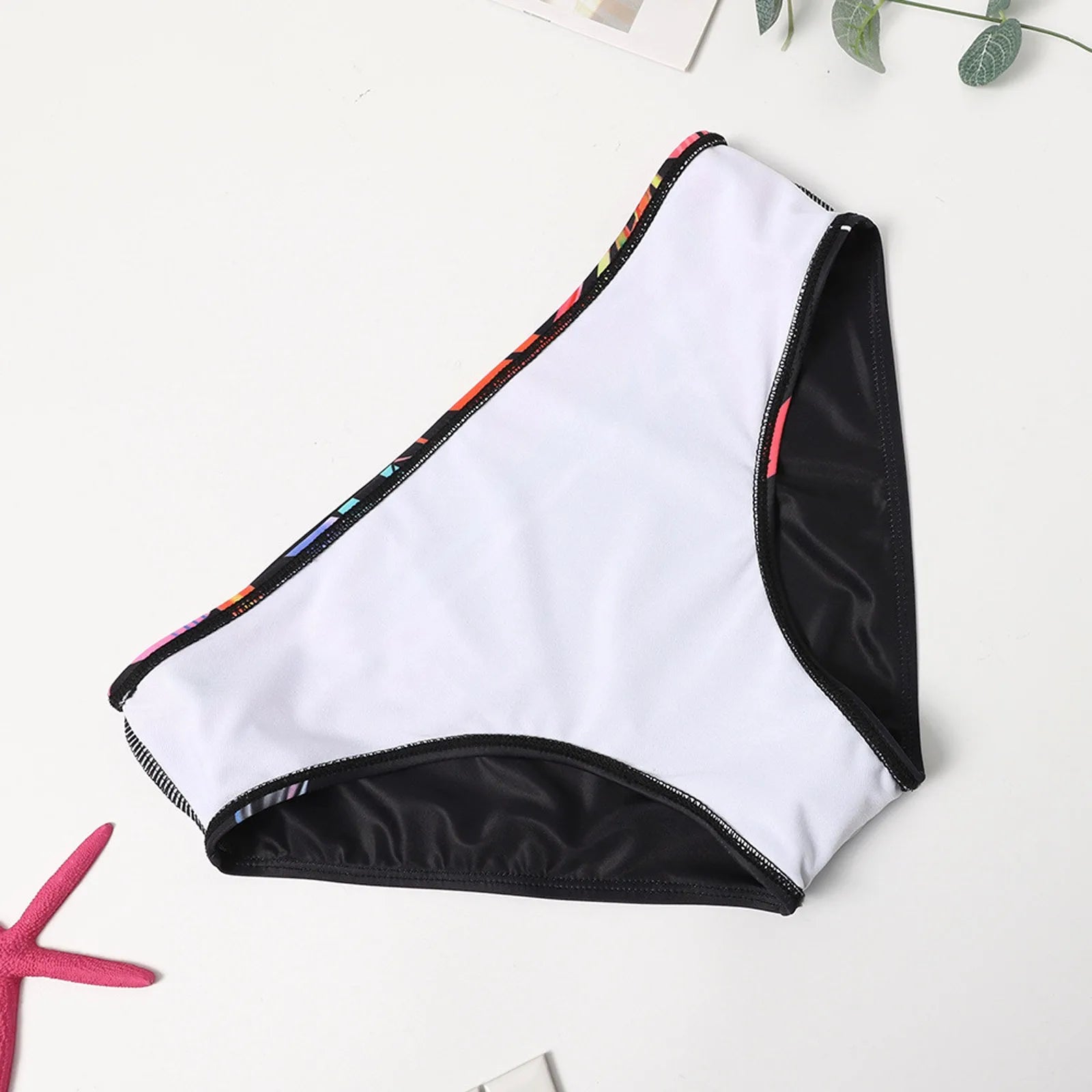 Sexy Print Split Swimsuit Fashion Steel Support Separate Two-Piece Bikini Sets Beach Pool Bather Holiday Back Buckle Swimwears