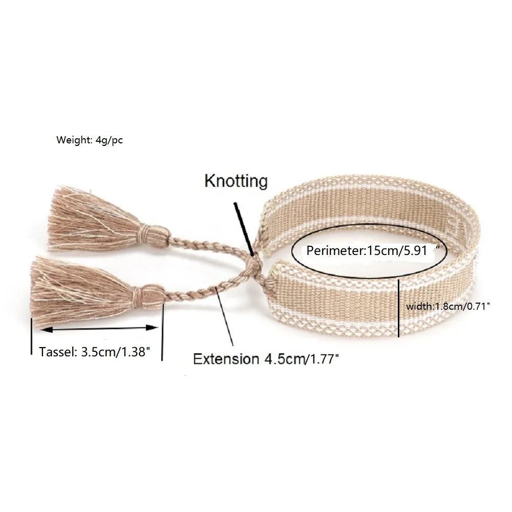 Customization of Wholesale Woven Bracelets Custom Made Bracelets