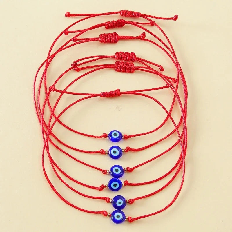 for Evil Eye Bracelets Red String Rope Braided Bracelets Handmand Lucky Bracelets for Women Couple Best