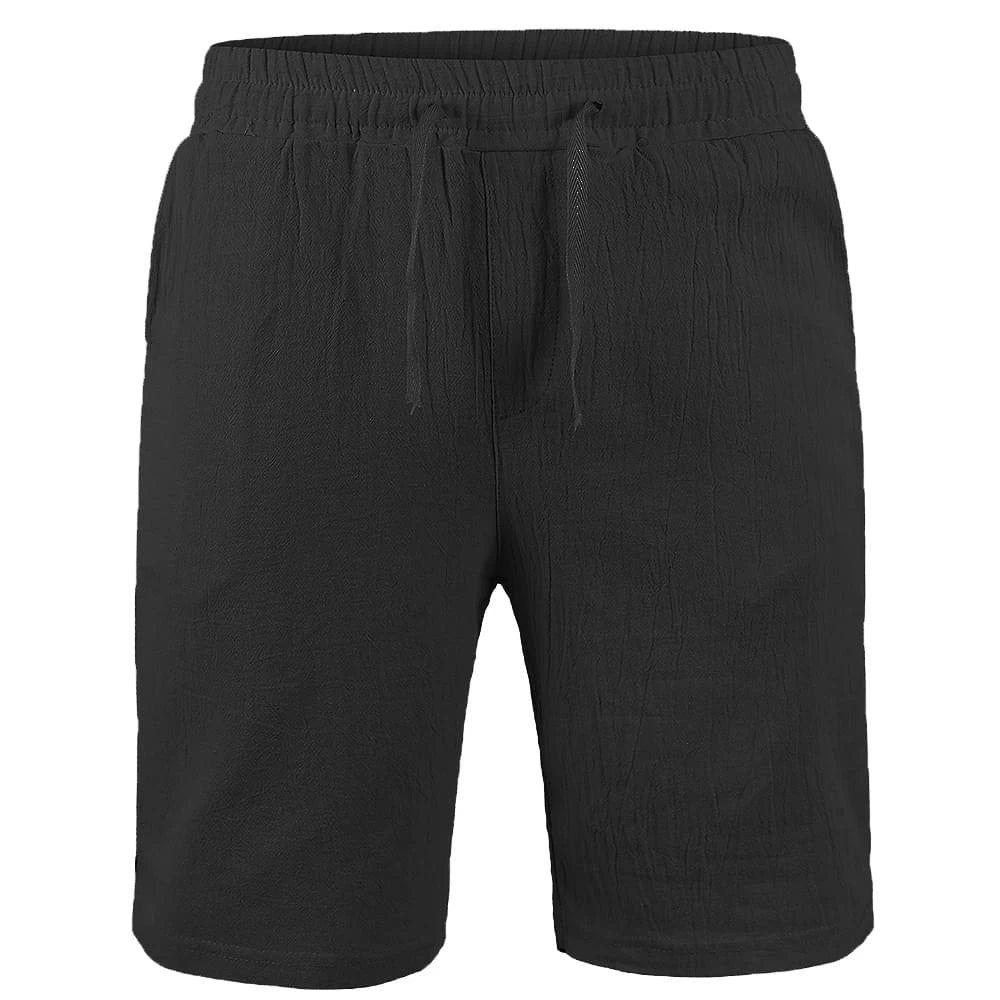 Men's Casual Solid Color Shorts Summer Breathable Fitness Jogging Sport Short Fashion Beach Shorts Men Clothes