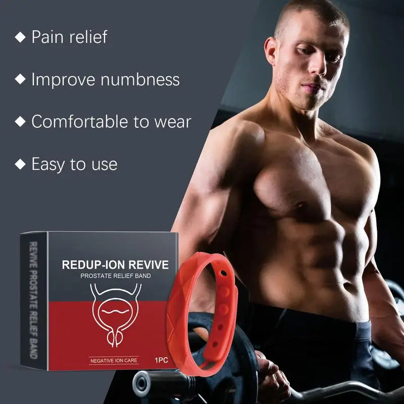 Prostate Relief Wrist Band Enhances Blood Circulation And Relieves Pain And Numbness Men's Fashion Bracelets for Health Prostate